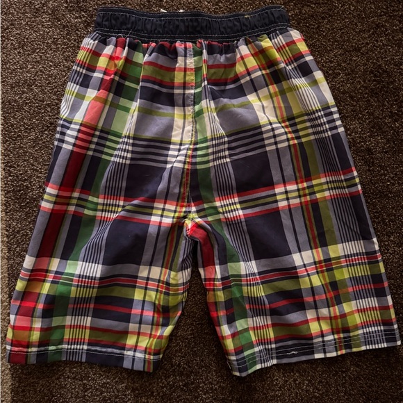 U.S. Polo Assn Youth Swimsuit Size L 14-16 plaid USPA - Picture 2 of 5
